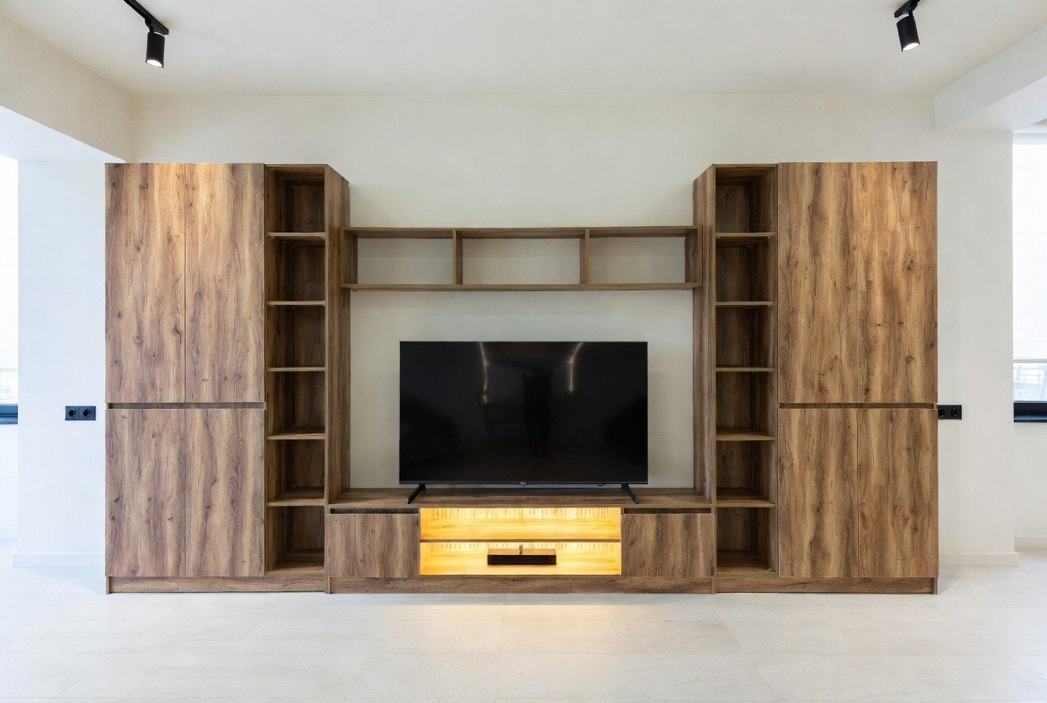 L-shaklidagi oshxona